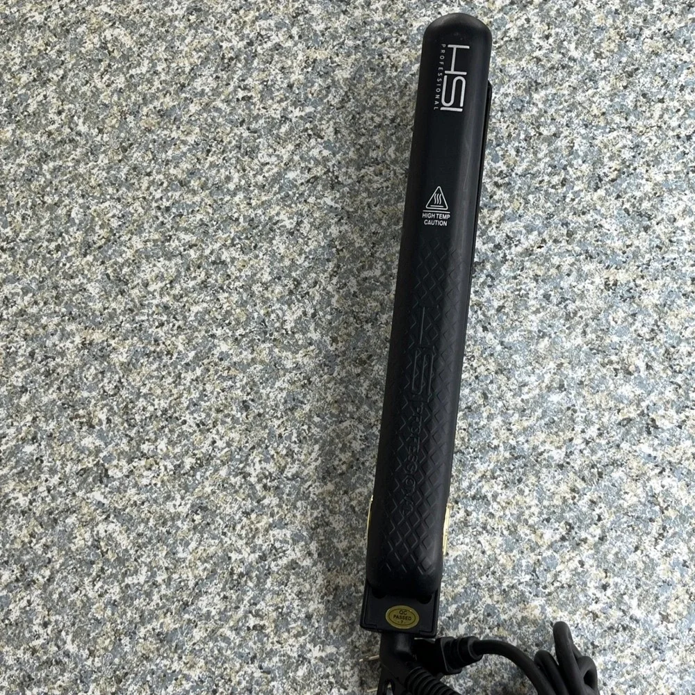 HSI Professional Hair Straightener E038 Black Ceramic Tourmaline Flat Iron 1
